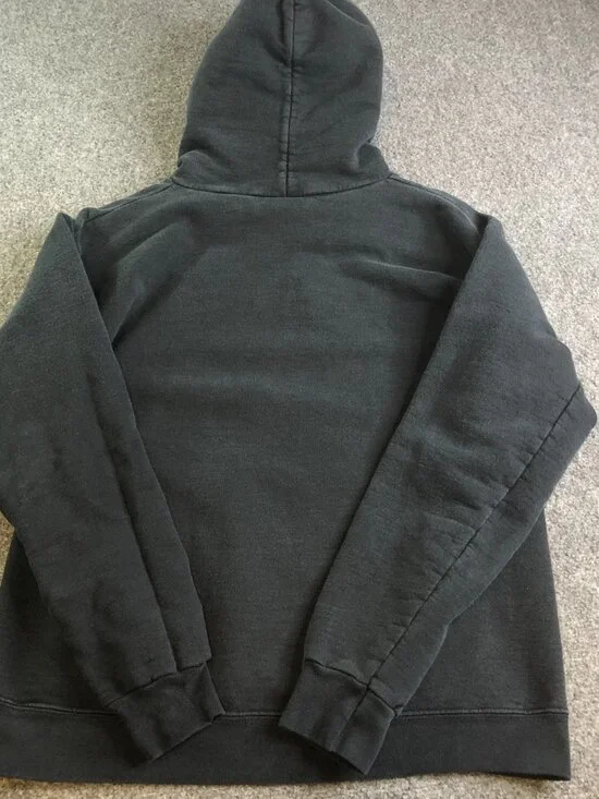 Donnie Darko Hoodie Men Small Black Bunny Hanes Ultimate Cotton Vintage Too Loud - Picture 9 of 11